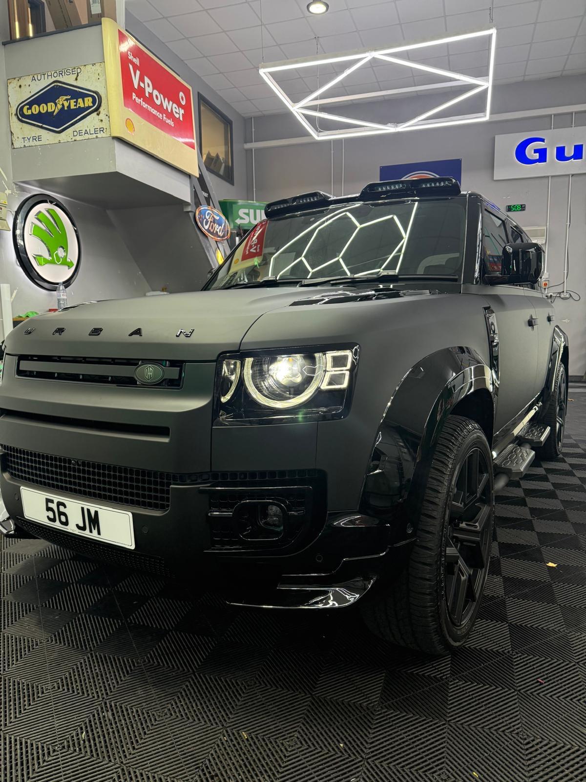 Custom wrapped performance vehicle