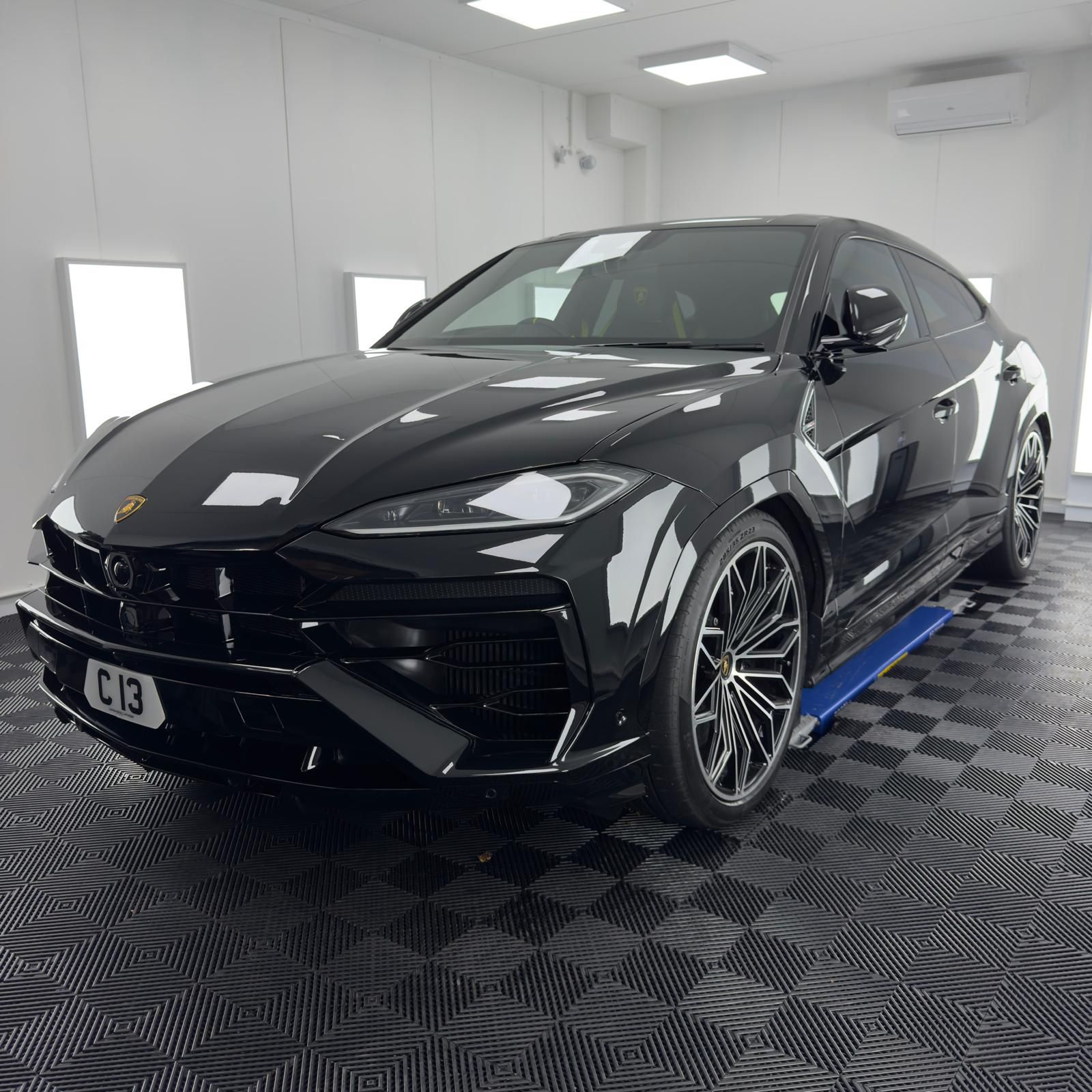 Lamborghini Urus with high-gloss black finish at ATZ Group Doncaster